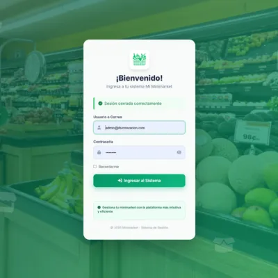Sistema Integral de Minimarket