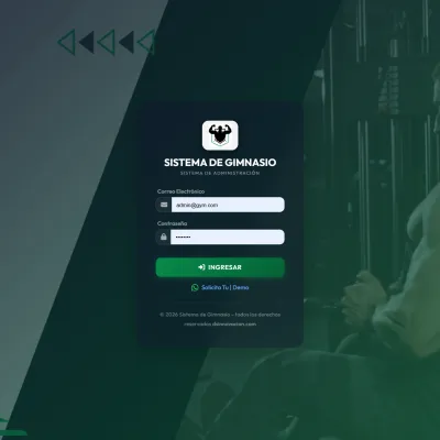 Sistema de Administración de Gimnasio